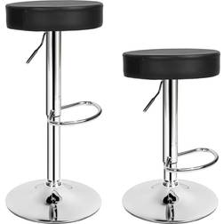 tectake Round Bar Stool 84cm 2pcs