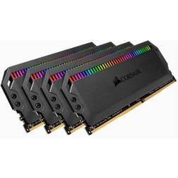 128GB (4 x 32GB) Dominator Platinum RGB, DDR4 3200MHz, CL16, 1.35V, musta