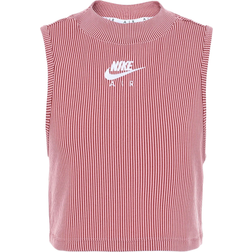 Nike Women's Air Crop Tank - Pink Glaze/White