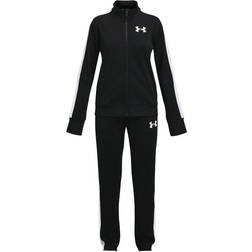 Under Armour Girl's Knit Tracksuit - Black