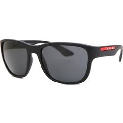 Prada Linea Rossa Active Sunglasses - Black/Grey