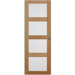 Swedoor Unique GW04L Inderdør Klart glas H (72.5x204cm)