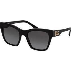 Dolce & Gabbana Femme Sunglass DG4384 Couleur de Lentille Dégradé Gris