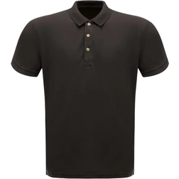 Regatta Professional Classic 65/35 Short Sleeve Polo Shirt - Black