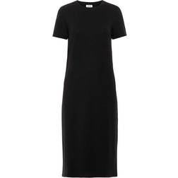 Vero Moda Short Sleeved Midi Dress - Black