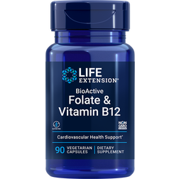 Life Extension BioActive Folate & Vitamin B12 90 st