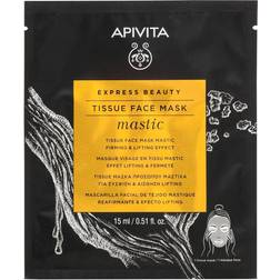 Apivita Express Beauty Tissue Face Mask Mastic 15ml