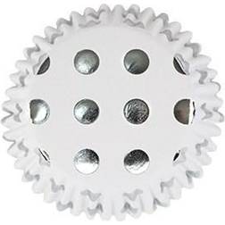 PME Silver Polka Dot Muffinform 5 cm