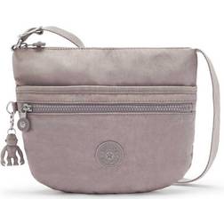 Kipling Sac à épaule bandoulière gris pour femme et homme Basic Eyes Wide Open Arto S Small Crossbody S Grey Gris 119951