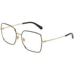 Dolce & Gabbana DG1323 1334 De Vue Femme Noires (Seulement Monture)