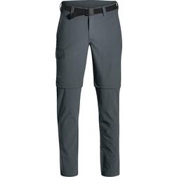 Maier Sports Torid Slim Zip Broek - Grijs