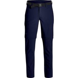 Maier Sports Uomo Pantaloni staccabili Torid Slim - Blu
