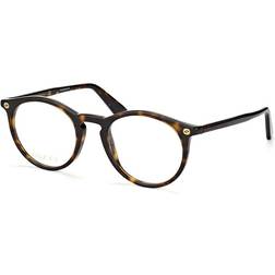 Gucci GG0121O 002 De Vue Homme Tortoiseshell (Seulement Monture)