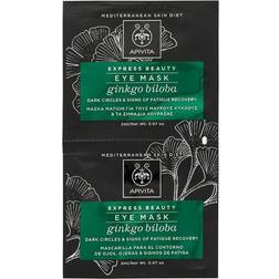 Apivita Express Beauty Eye Mask Gingko Biloba 2ml 2-pack