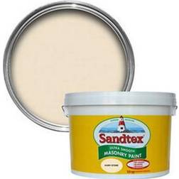 Sandtex Ultra Smooth Masonry Concrete Paint Beige 10L