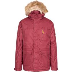 Trespass Mens Mount Bear Parka Jacket - Rouge