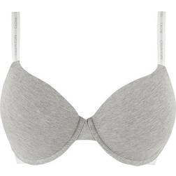 Calvin Klein CK One T-shirt Bra - Grey Heather