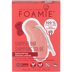 Foamie Raspberry Shampoo Bar for Coloured Hair 80g