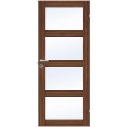 Swedoor Unique GW04L Inderdør Klart glas (82.5x194cm)