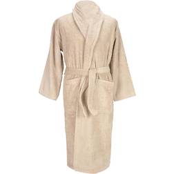 A&R Towels Bath Robe With Shawl Collar - Sand