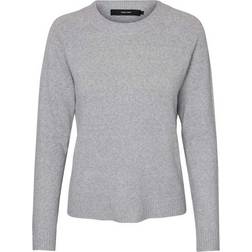 Vero Moda VmDoffy LS O-Neck Blouse - Harmaa