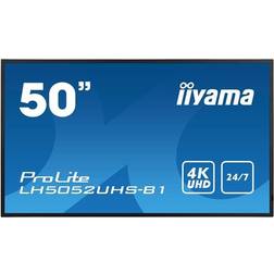 Iiyama LH5042UHS-B3 Pantalla De Seíalización Pizarra De Caballete Digital 125,7 cm 49.5"