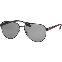 Prada Linea Rossa Polarized PS54TS 1AB5Z1 - Black