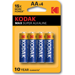 Kodak Max Super Alkaline AA 4-pack