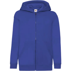 Fruit of the Loom Kid's Hooded Sweatshirt Jacket - Royal