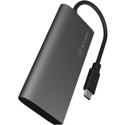 RaidSonic Technology Icy Box USB C-2USB A/2USB C M-F Adapter