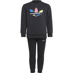 adidas Kid's Adicolor Crew Set - Black (H25294)