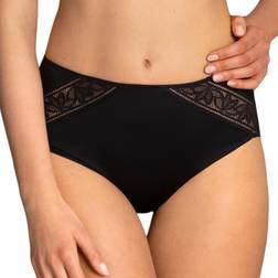 Rosa Faia Selena High Waist Brief - Zwart