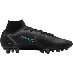 NIKE Mercurial Superfly 8 Elite AG - Black/Iron Grey/Black