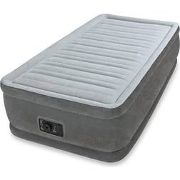 Intex Cama Aire con Bomba de Eléctrica 99x191x46 cm Fiber-Tech Confort-Plush