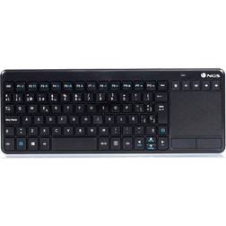 NGS TV Warrior Tastiera RF Wireless QWERTY Nero