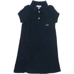 Lacoste Girl’s Polo-Style Cotton Dress - Blue (EJ2816-00)