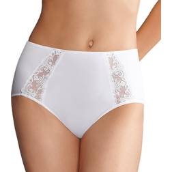 Rosa Faia Grazia High-Waist Brief + - White