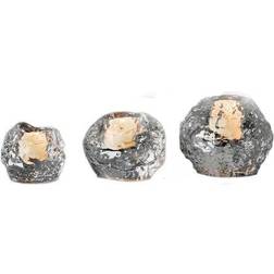 Kosta Boda Snöboll Candle Holder 3.5" 3pcs