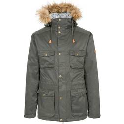 Trespass Quebeckford Padded Parka Jacket - Olive