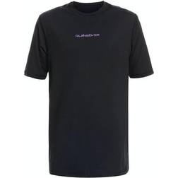 Quicksilver Boy's Mystic Session Short Sleeve UPF 50 Surf T-shirt - Black (EQBWR03190--KVJ0)