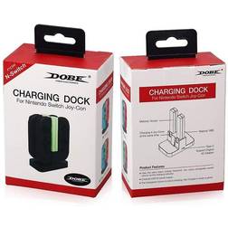 eStore Nintendo Switch 4 Joy-Con Charging Station - Black