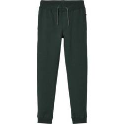 Name It Solid Coloured Sweat Pants - Green/Darkest Spruce (13153684)