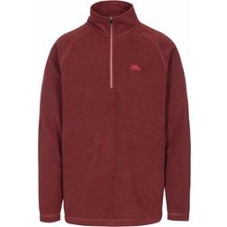 Trespass Keynote Men's 1/2 Zip Fleece - Prune