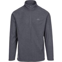 Trespass Keynote Men's 1/2 Zip Fleece - Charcoal