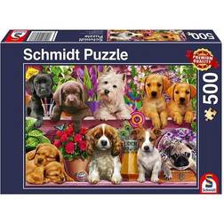 Schmidt Spiele Dog in the Shelves 500 Pieces