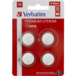 Verbatim CR2016 3V 4-pack