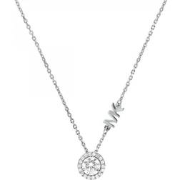 Michael Kors Collar Pave Halo Necklace MKC1208AN040 Plata 00