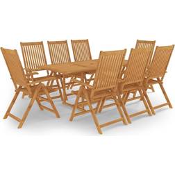 vidaXL 3059566 Set da pranzo per patio, 1 Tavolo incluso 6 Sedie