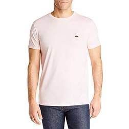 Lacoste Crewneck Pima Cotton T-shirt - Flamingo Pink