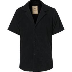 Oas Terry Cuba Short Sleeve Shirt - Black